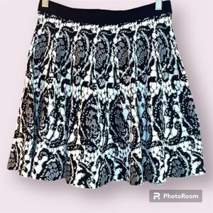 DKNY Wool Blend Mini Circle Skirt